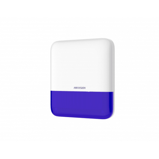 Беспроводной уличный оповещатель AX PRO DS-PS1-E-WE (Blue Indicator)