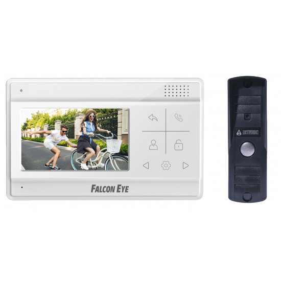 Комплект домофона Falcon Eye Vela + AVP-505 (PAL) Темно-Серый