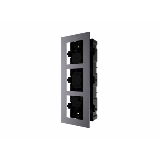 Рамка монтажная на 3 модуля Hikvision DS-KD-ACF3/Plastic