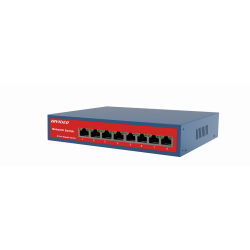 Коммутатор HIVIDEO HI-8PG ,  8-ми портовый 1000/100MB